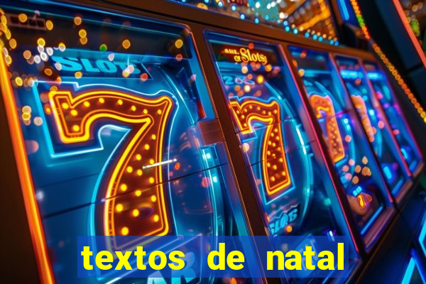 textos de natal para leitura